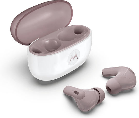 Motorola Moto Buds 2 Bluetooth Handsfree Ακουστικά με Αντοχή στον Ιδρώτα και Θήκη Φόρτισης PANTONE Violet Ice