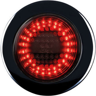 Strands Στρογγυλό Led Φανάρι Πίσω Αριστερά Dark Knight Ize 3 Λειτουργιών 17w Sld800621