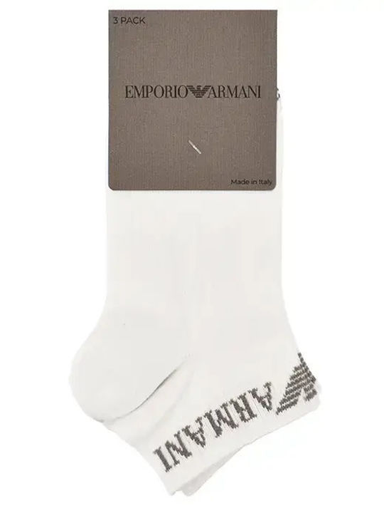 Emporio Armani Women Socks White 3Pack