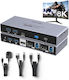 B0CHJK2D3C KVM И Превключвател На Данни С HDMI / USB 3.0
