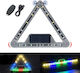 Solar Charging Emergency Triangle Solar Emergency Roadside Triangle