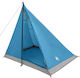 vidaXL Σκηνή Camping Teepee Μπλε 4 Εποχών για 2...