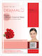 Dermal Rose Μάσκα Ομορφιάς Προσώπου για Ενυδάτωση