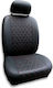 Huse Scaune Auto Piele Sintetica 9 Buc Dr-42 Negru-Roșu Romboid