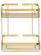 Sanco Wall Mounted Bathroom Shelf Metallic Gold