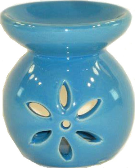 Προιόντα Γαία Ceramic Oil Burner Διάφορα Χρώματα Γαλάζιο