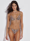 Bikini Set Animal Print Snake