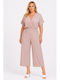 Women's Beige One-piece Jumpsuit SH-47280-26TS-Beige