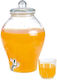 Orion Glass Beverage Dispenser with Spigot 6.5lt