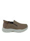 Kunstleder Herren Slip-Ons Braune