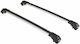 Turtle Roof Bars Air1 Silver Compatible with Mercedes-Benz E-Class W212 Gls-Class X167 Vaneo W414 Raised Rails