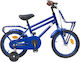 vidaXL 14" Kids' BMX Bicycle Blue