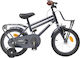 vidaXL 16 Inch Kids' Bicycle BMX Gray