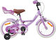 vidaXL 14" Παιδικό Ποδήλατo BMX Μωβ