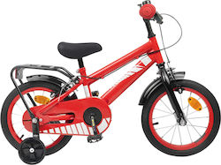 vidaXL 12" Детско Колело BMX Червено