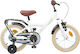 vidaXL Bicicletă Copii BMX Albă 14"