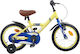 vidaXL 16" Детски Велосипед BMX Жълт
