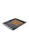 Orion Oven Baking Pan Made of Stainless Steel with Enamel Coating 44.5x44.5cm