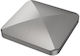 Alista Home Fidget Spinner Metallisch Silber