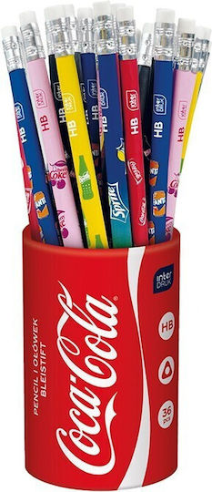 Μολύβι Ξύλινο Coca Cola Mix Hb 383488 Interdruk 5902277383068