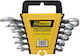 6-piece Flat-ring Wrench Set 8-17mm G-400-2040