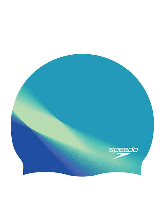 Speedo Swimming Cap for Adults Made of Silicone Blue