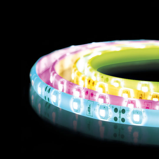 Alista Home Smart Bandă LED Wi-Fi 220V RGB Lumină 2x5m Tip SMD5050 cu Telecomandă