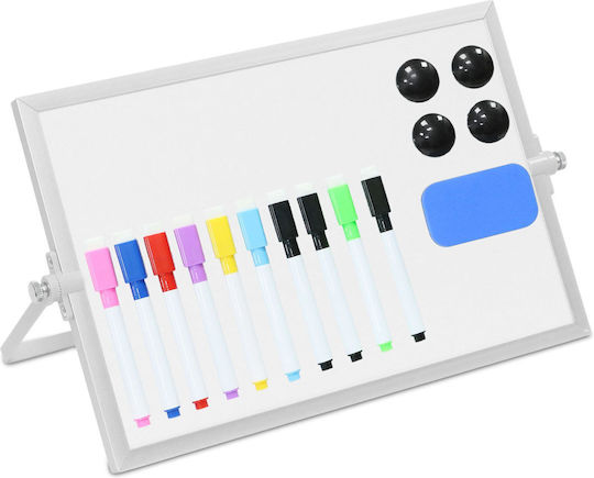 Relaxdays Tablă Magnetică Pentru Markere Agățată 30x40cm