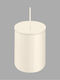 Sanco 90606-M102 Metallic Bathroom Bin 5lt Beige