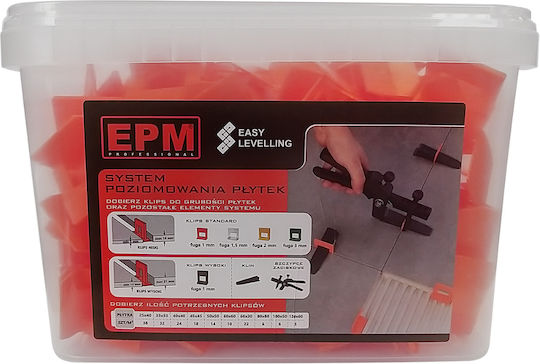 Easy Leveling Tile Layout Clips 200pcs 1mm E-315-8810