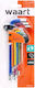 Σετ 9 Κλειδιά Allen Waart Hex Key