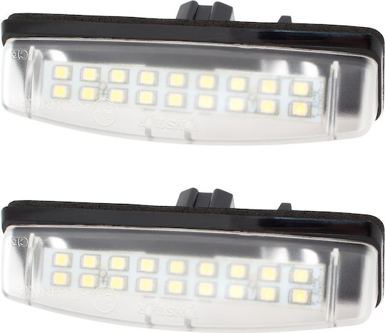 Mitsubishi Colt Plus Grandis Led License Plate Lights 2 Pcs Set