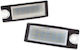 Volvo S60 S80 V70 XC70 XC90 LED Kennzeichenbeleuchtungen 2 Stück Set