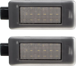 Peugeot 207 Cc 208 2008 308 Ii 3008 508 Sw 5008 Led License Plate Lighting Lamps 2 Pcs Set