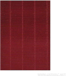 Odule Cardboard A4 Metallic Red