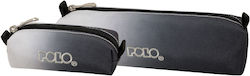 Polo Wallet Pencil Case Cylinder Blue
