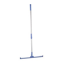 Relaxdays Water Squeegee Telescopic Handle Blue Silver 135x3.5x52 Cm Relaxdays Water Squeegee Telescopic Handle Blue Silver 135x3.5x52 Cm