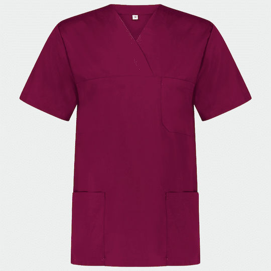 B-Well Angel Unisex Ιατρική Μπλούζα Κόκκινη