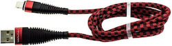 3a Lightning Data Charging Cable 1 M X119 Blister Red Black 3a Lightning Data Charging Cable 1 M X119 Blister Red Black
