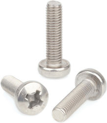 Inox Mare Βίδα Σταυρού DIN 7985 με Διάμετρο M4 και Μήκος 20mm