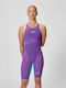 Speedo Fastskin Lzr Pure Valor 2.0 Openback Women's Racing One Piece Swimsuit Purple