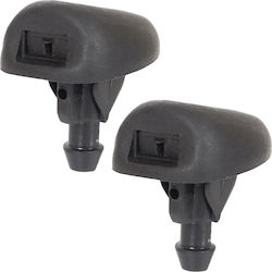 Peugeot 207 307 308 406 607 3008 Citroen C4 Xsara Front Windshield Washer Nozzles 2 Pcs Set