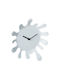 Relaxdays Wall Clock White Ø25cm