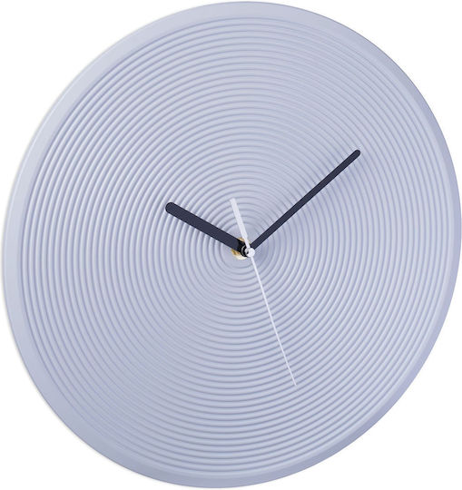 Relaxdays Wanduhren Graue Ø30,5cm