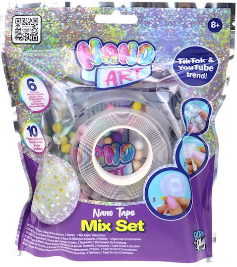 Nano Art Tape Mix Λευκό B89101 Nano Art
