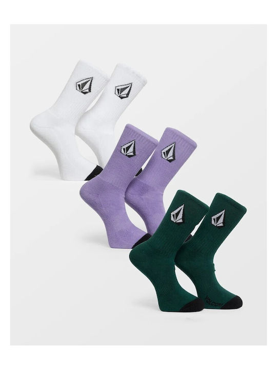 Volcom Детски Чорапи Full Многоцветни 3 Чифта