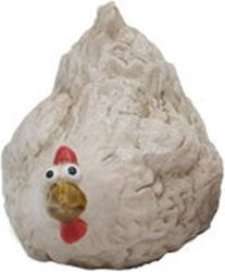 Pui Decorativ Alb 13cm
