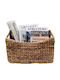 Relaxdays Raft Pentru Reviste Maro 25x17x43cm