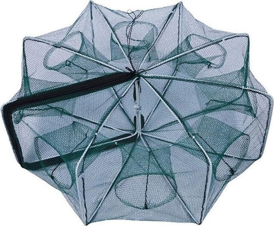 Tradesor Foldable Fishing Trap Kiourtos 8 Entries 21*60cm 831363