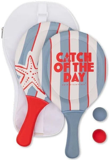 Swim Essentials Beach Tennis Set Catch Day Комплект Ракети За Плажен Тенис 2 Топки И Калъф 3г+ 1 Комплект